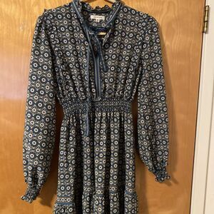 Max Studio Tiered Dress Sz Xs Boho Cottage Core Look